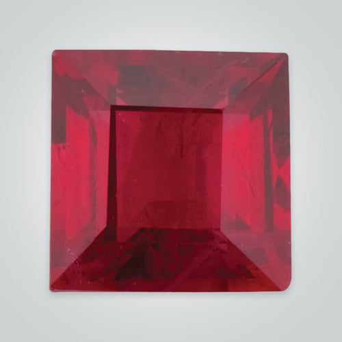 Natural AA Ruby - Square Cut