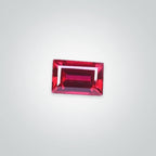 Natural AAA Ruby - Baguette