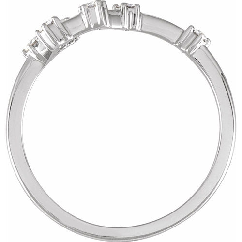 Zodiac Constellation Diamond Ring - Taurus|Material:14K White Gold