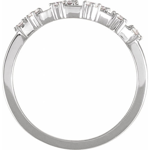 Zodiac Constellation Diamond Ring - Capricorn|Material:14K White Gold