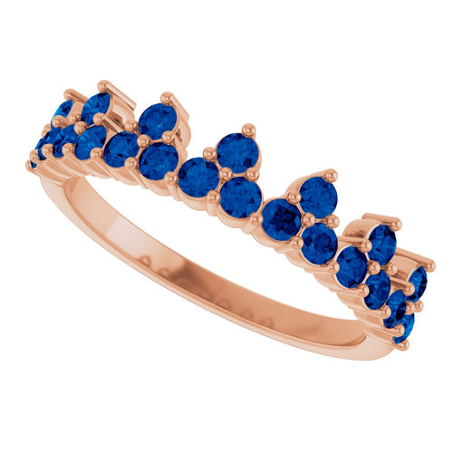 Royal Crown Ring - Sapphire