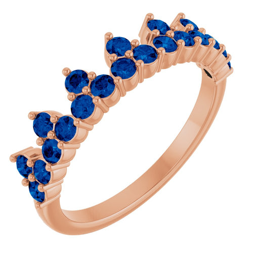 Royal Crown Ring - Sapphire