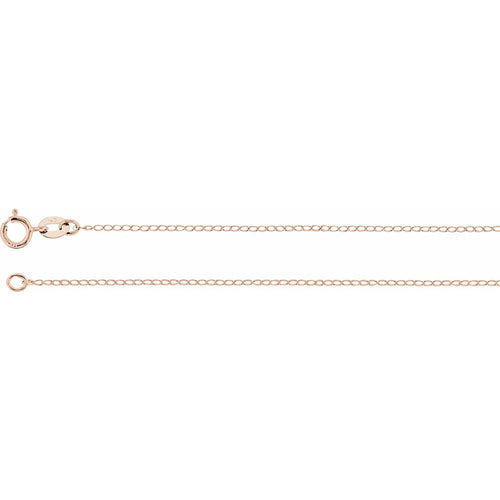 XO Charm Pendant Necklace|Material:14K Rose Gold