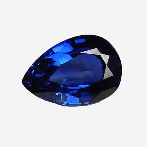 Lab-Grown Sapphire - Pear