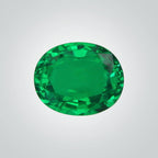 Hydrothermal Colombian Emerald, Oval