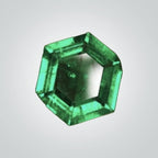 Hydrothermal Colombian Emerald, Hexagon