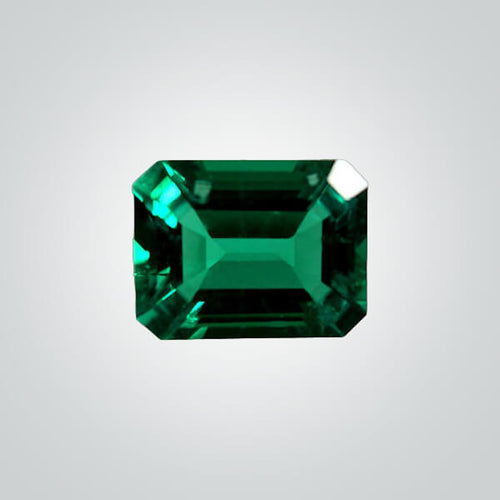 Hydrothermal Emerald, Emerald Cut