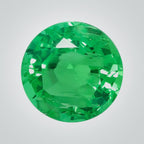 Hydrothermal Colombian Emerald, Round