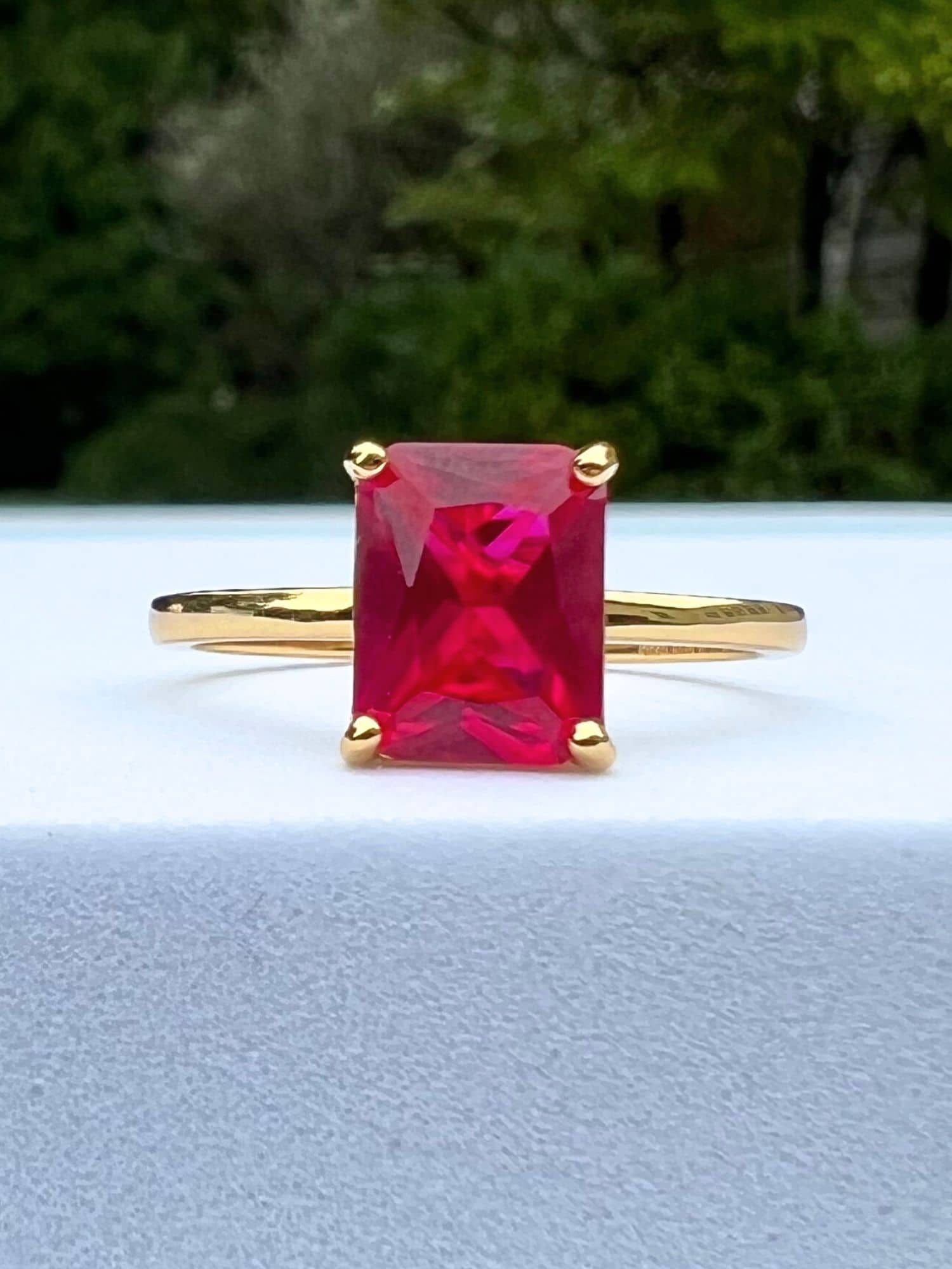 James Avery Keepsake Heart with Lab-Created Ruby Ring | CoolSprings Galleria