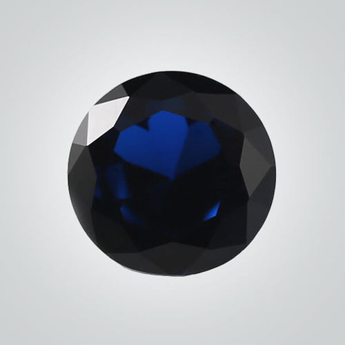 Lab-Grown Sapphire - Round