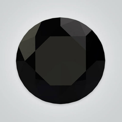 Natural Black Sapphire - Round