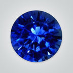 Natural Sapphire A - Round (Diamond Cut)